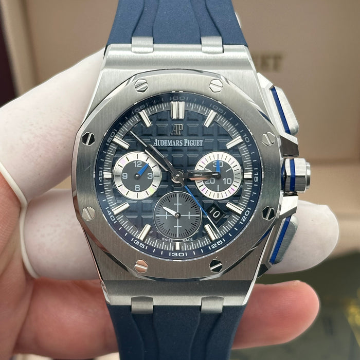 Audemars Piguet Royal Oak Offshore Chronograph, 44mm "Bucherer Blue" Edition - Swiss Super Clone