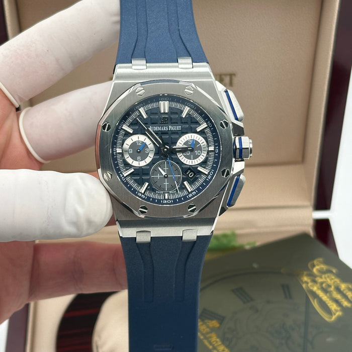Audemars Piguet Royal Oak Offshore Chronograph, 44mm "Bucherer Blue" Edition - Swiss Super Clone