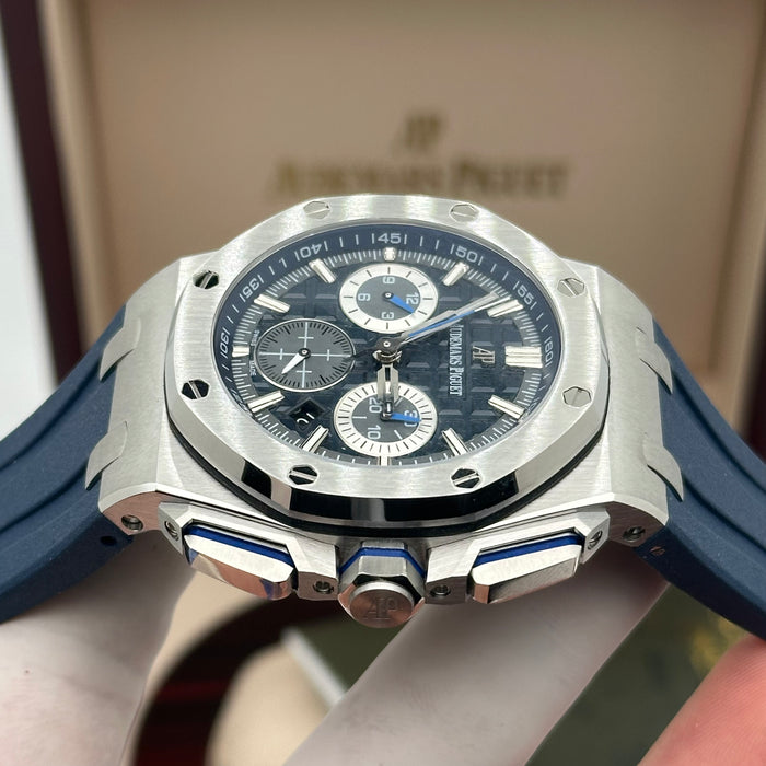 Audemars Piguet Royal Oak Offshore Chronograph, 44mm "Bucherer Blue" Edition - Swiss Super Clone