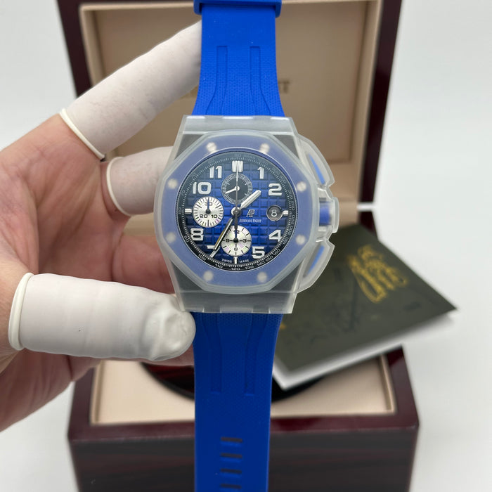 Audemars Piguet Royal Oak Offshore Chronograph – Blue Edition (Swiss Super Clone)