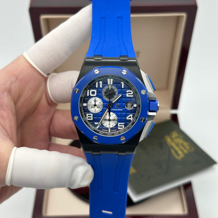 Audemars Piguet Royal Oak Offshore Chronograph – Blue Edition (Swiss Super Clone)