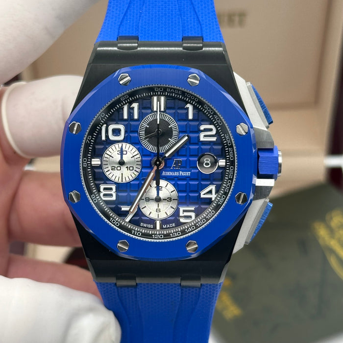 Audemars Piguet Royal Oak Offshore Chronograph – Blue Edition (Swiss Super Clone)