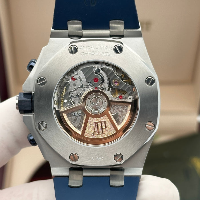 Audemars Piguet Royal Oak Offshore Chronograph – Navy Blue Dial / Blue Rubber Strap