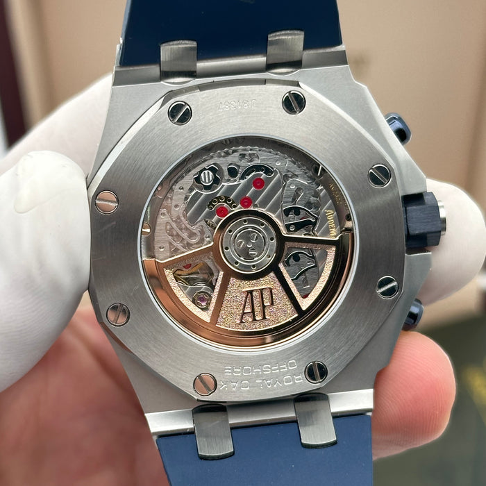 Audemars Piguet Royal Oak Offshore Chronograph – Navy Blue Dial / Blue Rubber Strap
