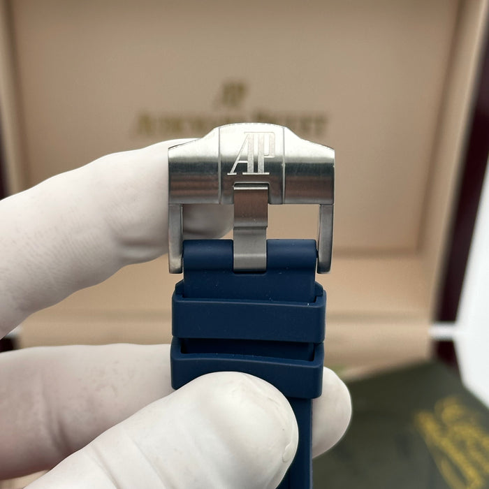 Audemars Piguet Royal Oak Offshore Chronograph – Navy Blue Dial / Blue Rubber Strap