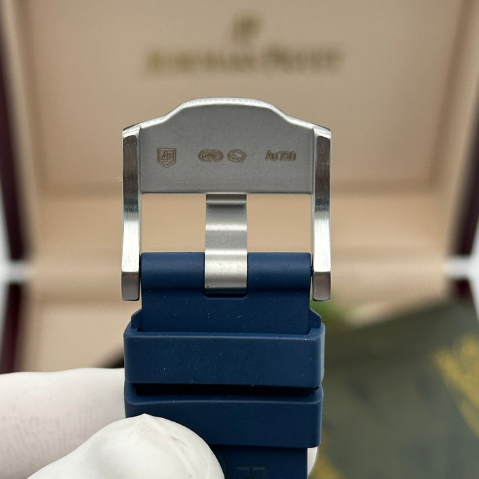 Audemars Piguet Royal Oak Offshore Chronograph – Navy Blue Dial / Blue Rubber Strap