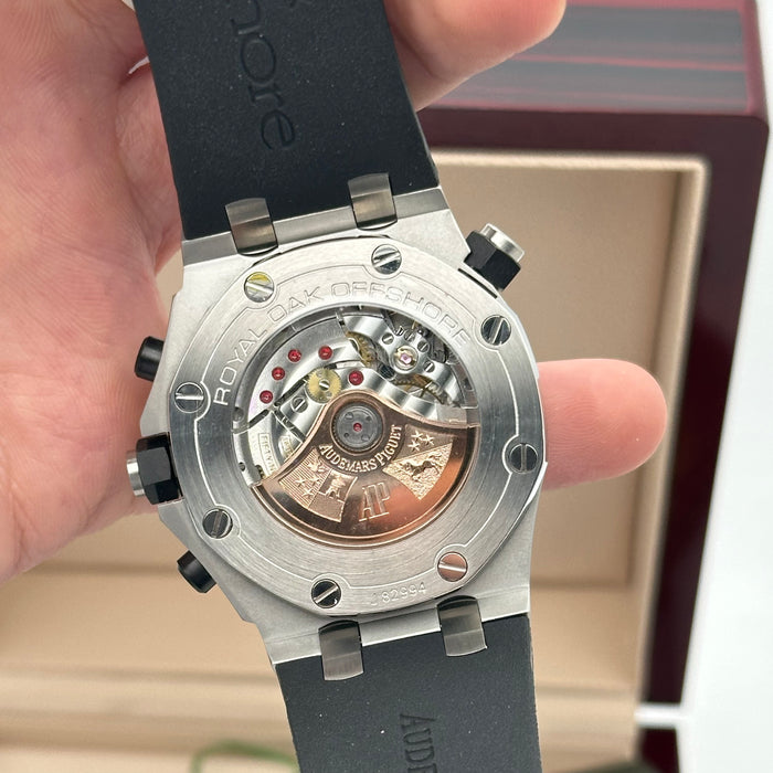 Audemars Piguet Royal Oak Offshore Diver Chronograph 42MM – Black Dial / Yellow Accents - Swiss Super Clone