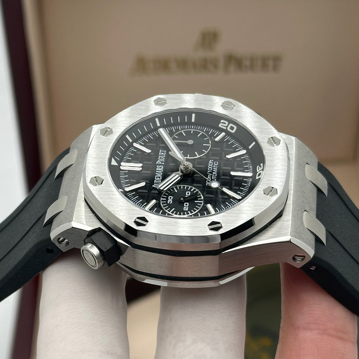 Audemars Piguet Royal Oak Offshore Diver Chronograph 42MM – Black Dial (Swiss Super Clone)