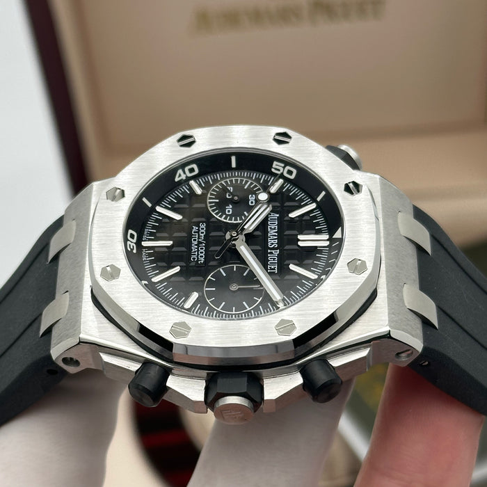 Audemars Piguet Royal Oak Offshore Diver Chronograph 42MM – Black Dial (Swiss Super Clone)