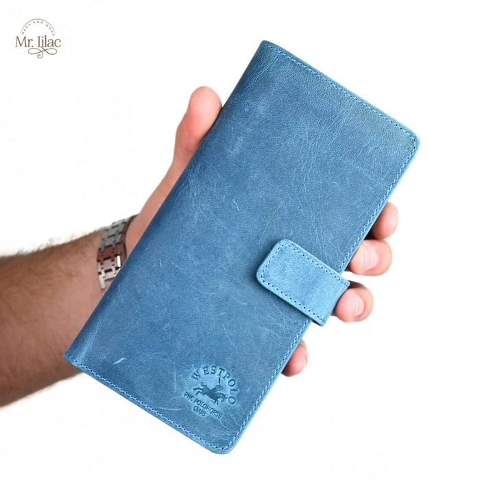 Original West Polo Leather Long Wallet