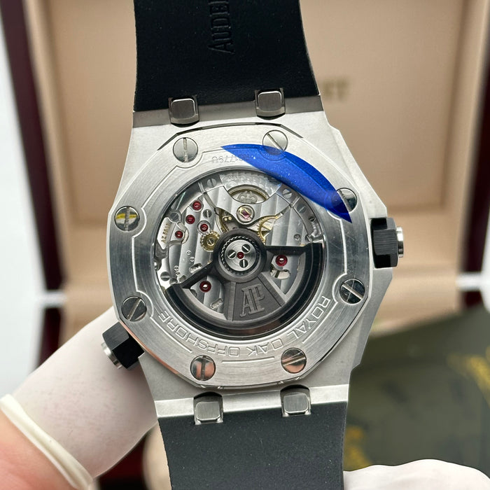 Audemars Piguet Royal Oak Offshore Diver 42MM – Black Dial / Yellow Accents - Swiss Super Clone