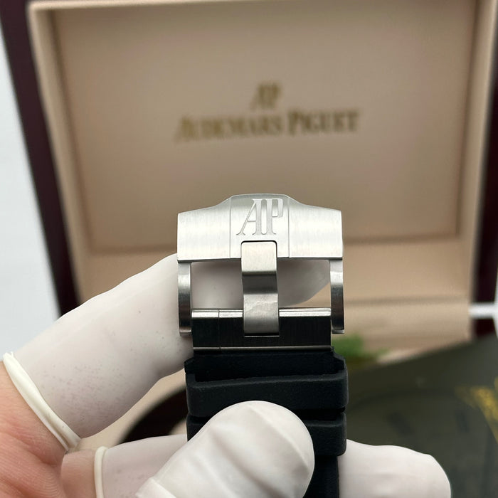 Audemars Piguet Royal Oak Offshore Diver 42MM – Black Dial / Yellow Accents - Swiss Super Clone