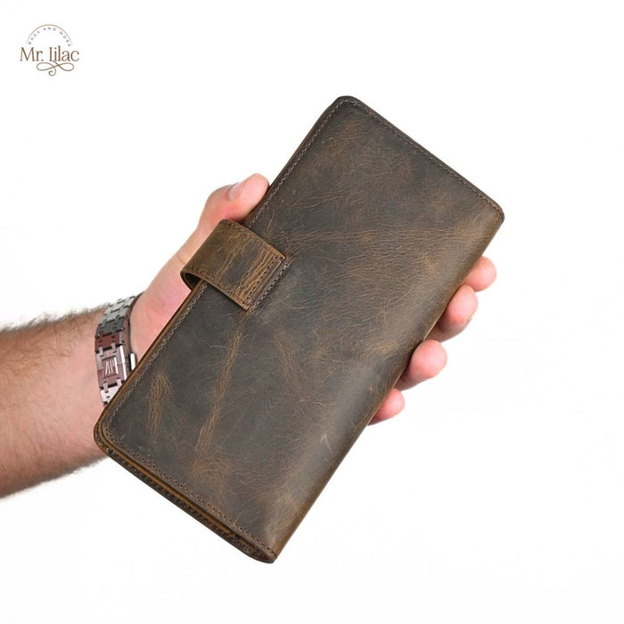 Original West Polo Leather Long Wallet