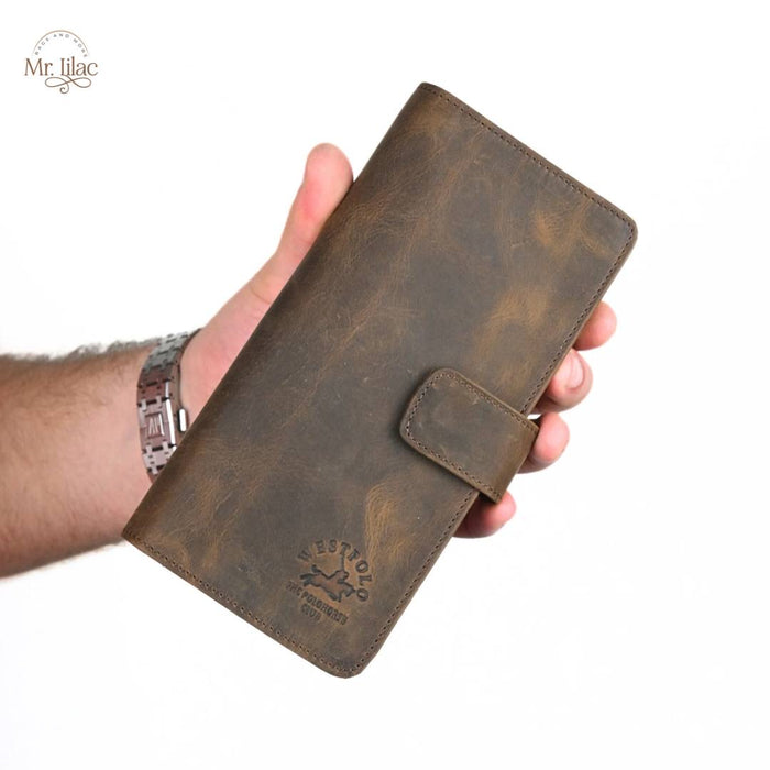 Original West Polo Leather Long Wallet