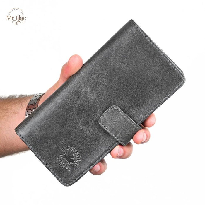 Original West Polo Leather Long Wallet