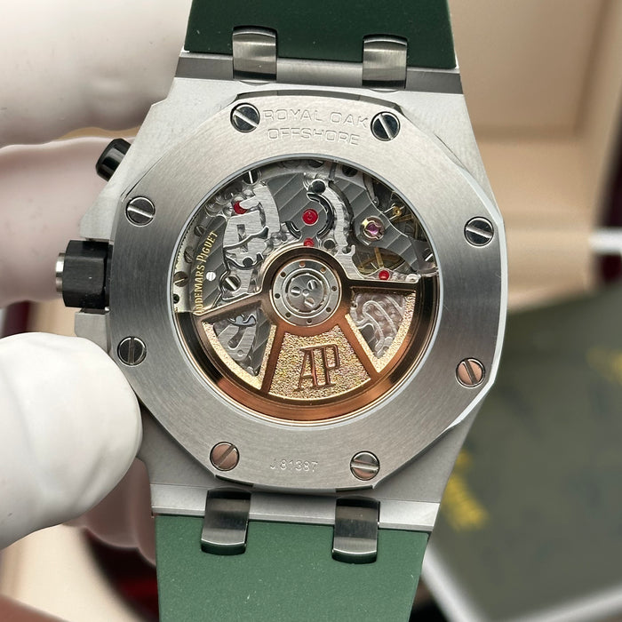 Royal Oak Offshore Chronograph Green Dial 44MM – Stainless Steel Case | Swiss Super Clone 1:1