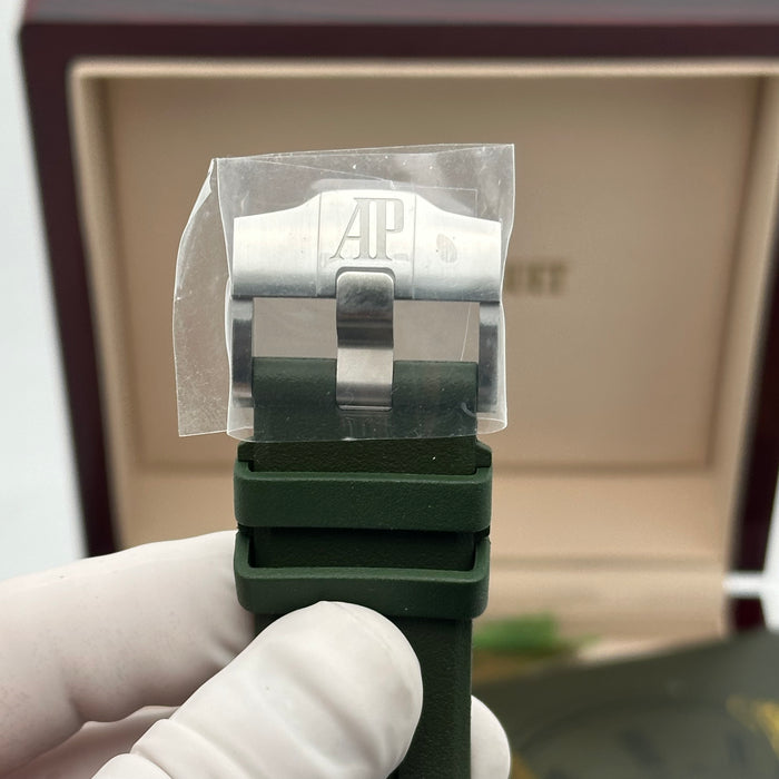 Audemars Piguet Royal Oak Offshore Diver 42MM – Green Dial / Rose Gold Accents - Swiss Super Clone