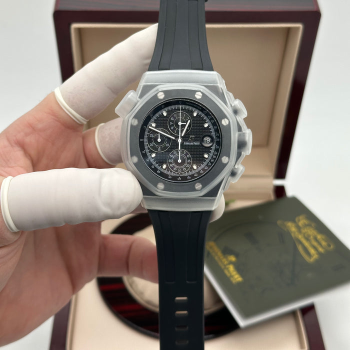 Audemars Piguet Royal Oak Offshore Chronograph 42MM – Full Black Edition - Swiss Super Clone