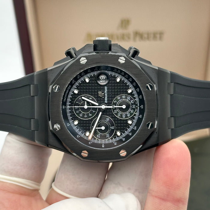 Audemars Piguet Royal Oak Offshore Chronograph 42MM – Full Black Edition - Swiss Super Clone