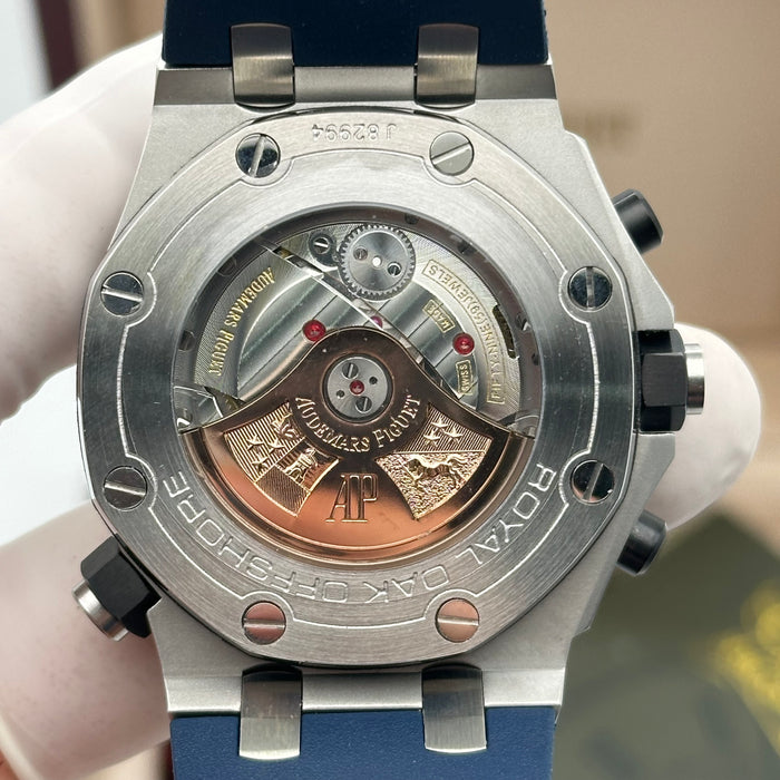 Audemars Piguet Royal Oak Offshore Diver Chronograph 42MM – Blue & Yellow Edition - Swiss Super Clone