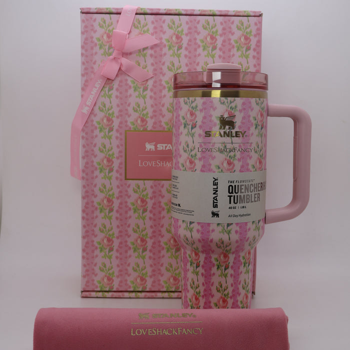 Stanley Love Shack Fancy Quencher H2.0 Tumbler 1.18L