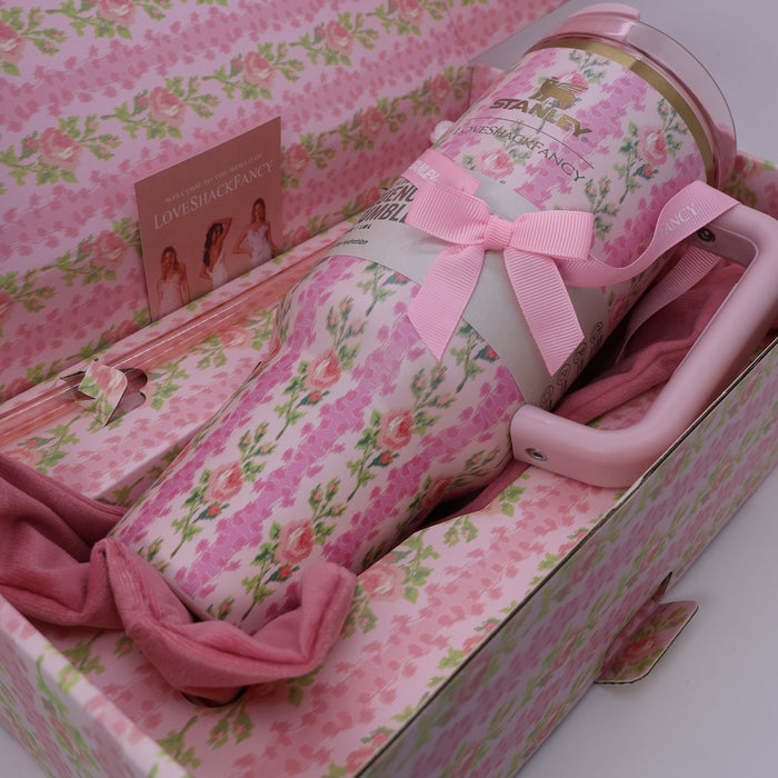 Stanley Love Shack Fancy Quencher H2.0 Tumbler 1.18L