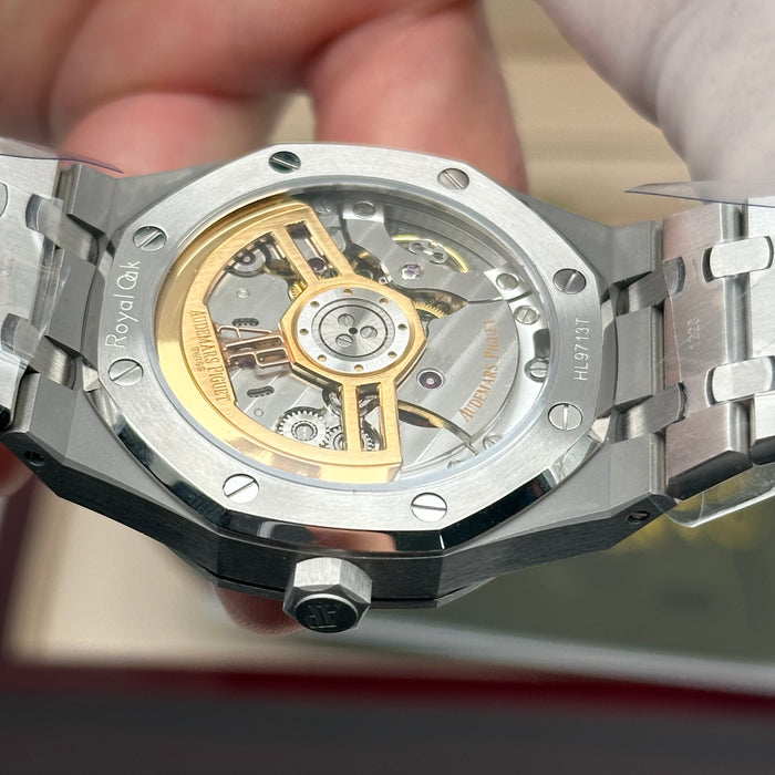 Royal Oak Automatic Black Dial – Stainless Steel Bracelet | Swiss Super Clone 1:1