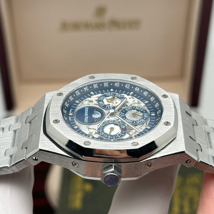 Royal Oak Perpetual Calendar Skeleton Dial 41MM – Stainless Steel | Swiss Super Clone 1:1