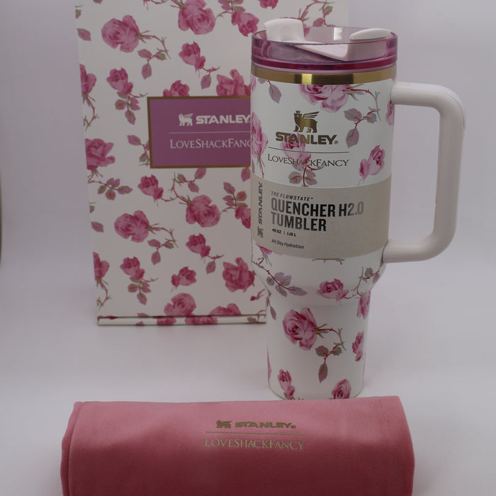 Stanley Love Shack Fancy Quencher H2.0 Tumbler 1.18L