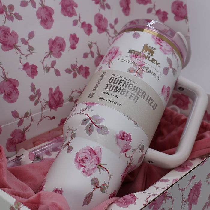 Stanley Love Shack Fancy Quencher H2.0 Tumbler 1.18L