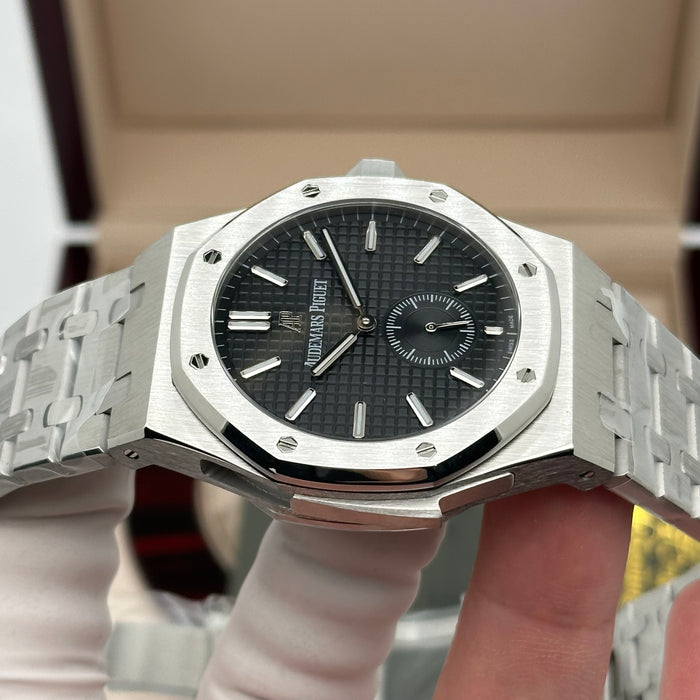 Royal Oak Small Seconds Black Dial – Stainless Steel | Swiss Super Clone 1:1