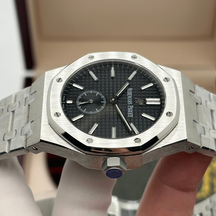 Royal Oak Small Seconds Black Dial – Stainless Steel | Swiss Super Clone 1:1
