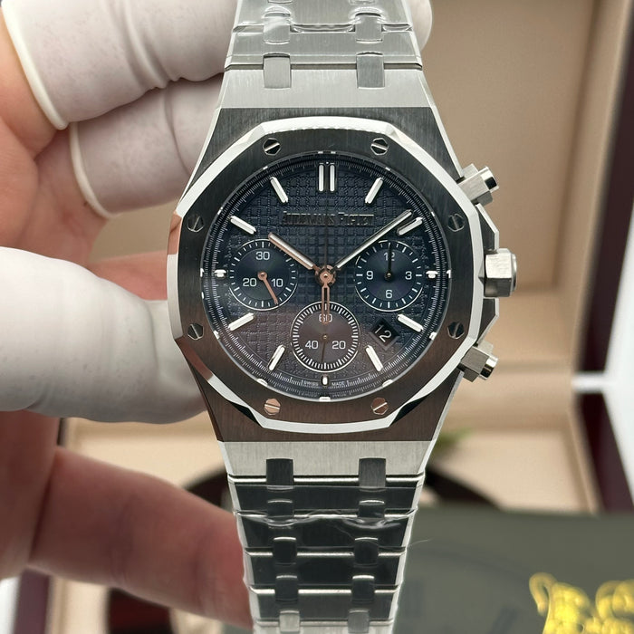 Royal Oak Chronograph Blue Dial – Stainless Steel | Swiss Super Clone 1:1