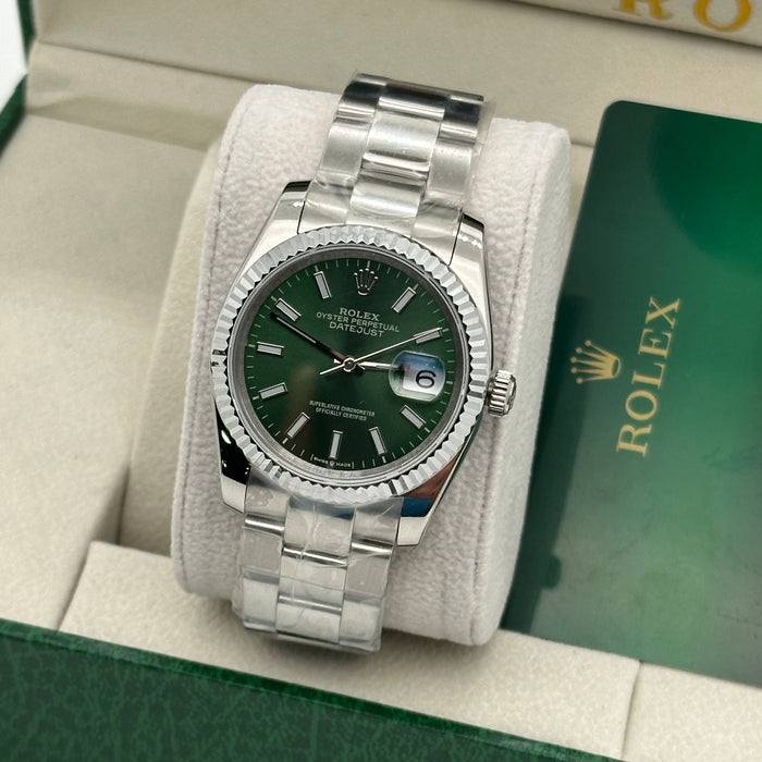 Rolex Datejust 36mm Green Dial