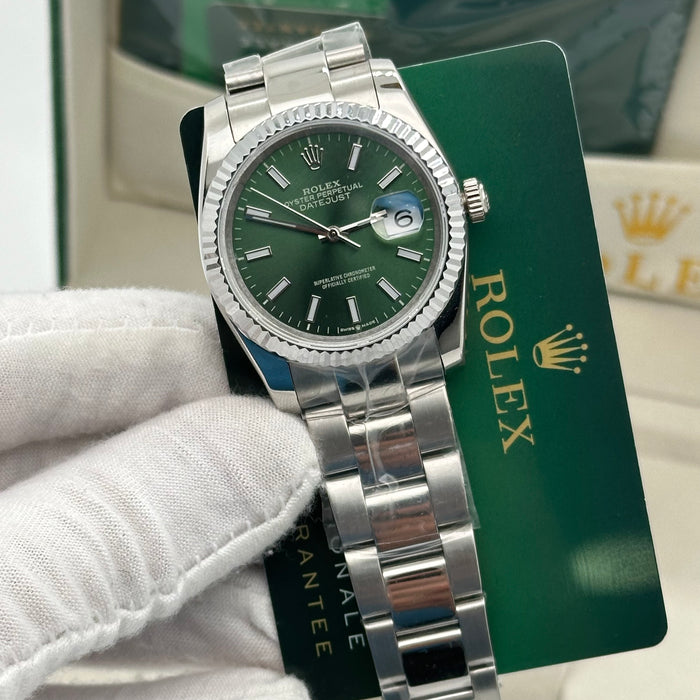 Rolex Datejust 36mm Green Dial