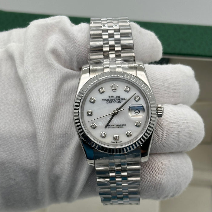 Rolex Datejust 36mm White Dial