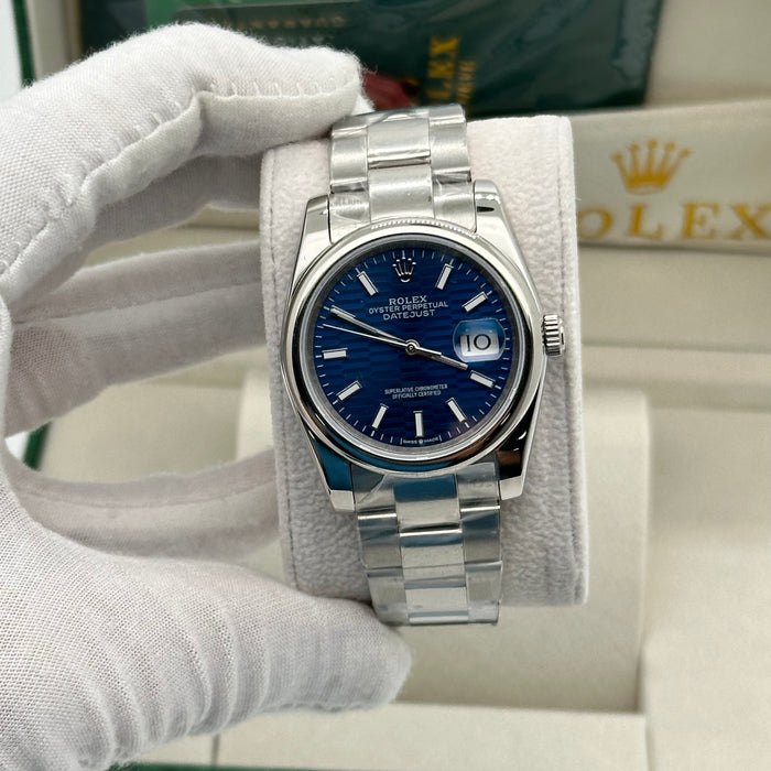 Rolex Datejust 36mm Blue Dial