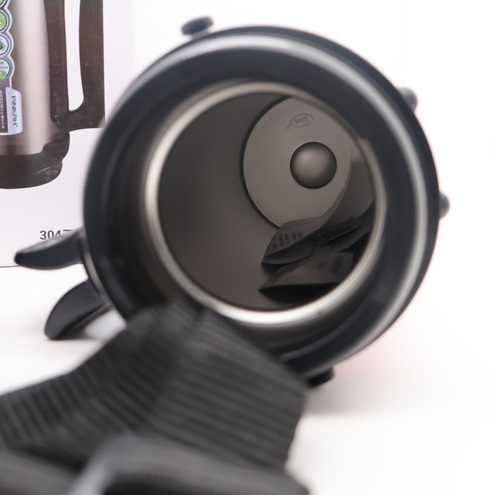 Pinkah 1.6L Stainless Steel Medium Coffe Thermoses For Travel Insulated Water Vacuum Bottle With Plastic Cup Hiking