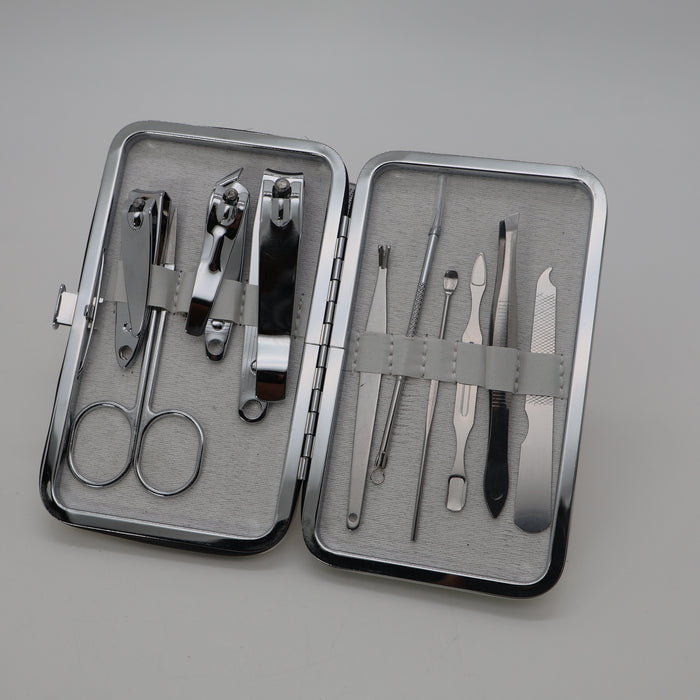 8 Piece Scissors Nail Art Tool Set Home Daily Care Kit Hand and Foot Care Tools