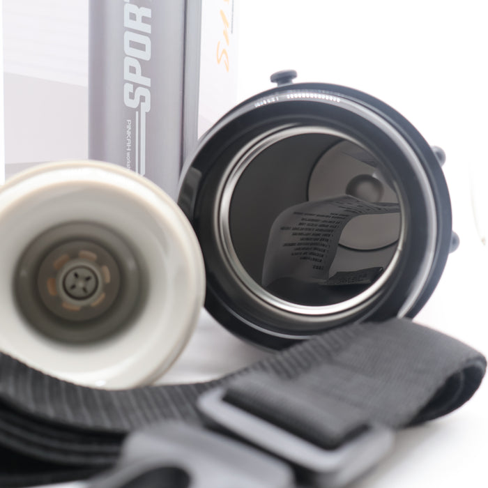 Pinkah 1.9mL Stainless Steel X- Large Coffe Thermoses For Travel Insulated Water Vacuum Bottle With Plastic Cup Hiking