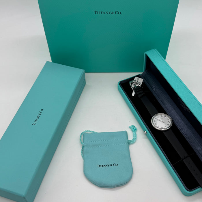 Tiffany & Co. Cocktail Oval Diamond Bezel Women’s Watch – White Dial