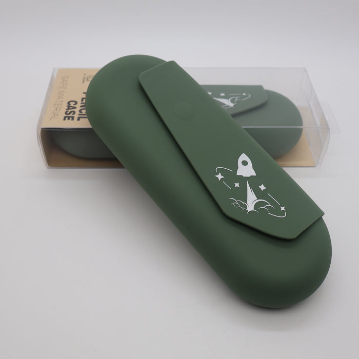 Pencil Case Safe Material Grade Silicone Waterproof