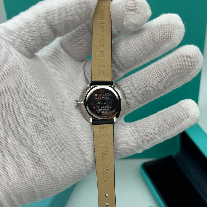 Tiffany & Co. Cocktail Oval Diamond Bezel Women’s Watch – White Dial