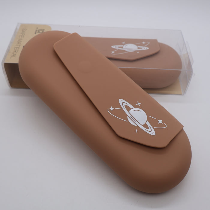 Pencil Case Safe Material Grade Silicone Waterproof