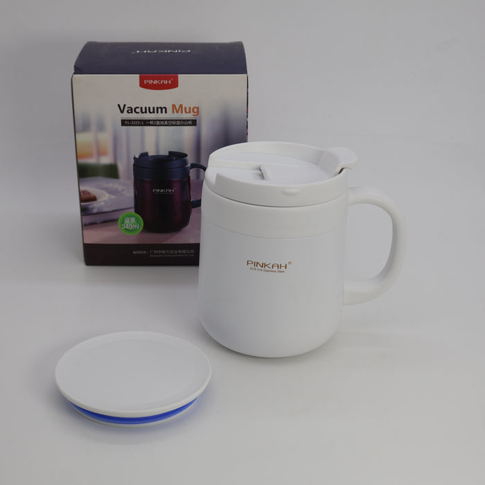 Pinkah Stainless Steel  Vacuum Thermos Cup Mug 390ml*