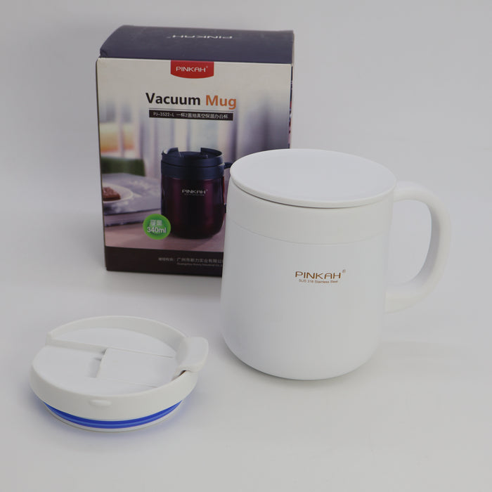 Pinkah Stainless Steel  Vacuum Thermos Cup Mug 390ml*