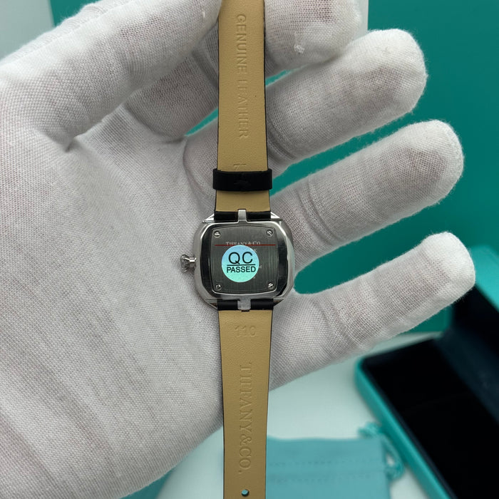 Tiffany & Co. Cushion Diamond Bezel Watch – Tiffany Blue Dial