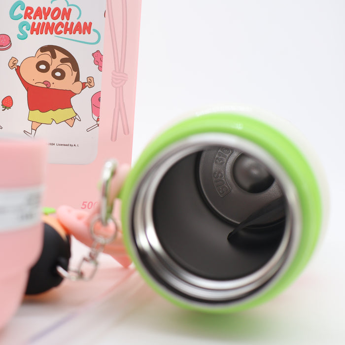 Crayon Shinchan ,Snoopy Peanuts , My Little Pony Thermo Bottle Vacuum Cup 500mL
