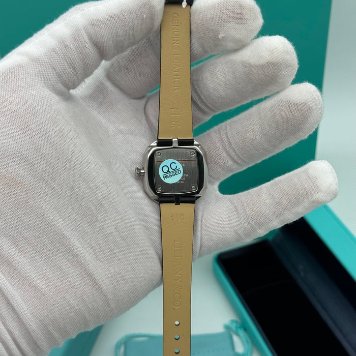 Tiffany & Co. Square Ladies Watch – Mother of Pearl Dial with Diamond Markers