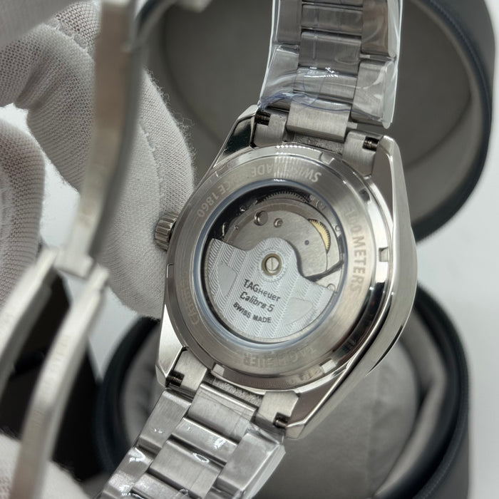 Tag Heuer Carrera Automatic Stainless Steel Men’s Watch – Black Zebra Dial